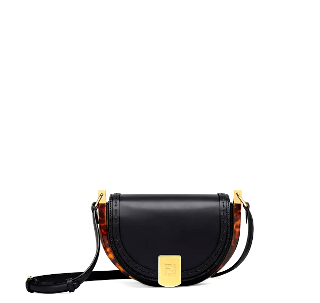 FENDI 1MOONLIGHT Brown leather bag