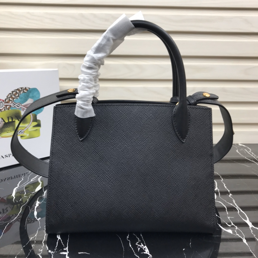 Saffiano Leather Prada Monochrome Bag  1BA156