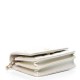 CHANEL Iridescent Lambskin Quilted Mini Wallet On Chain WOC Ivory