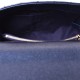 CHANEL Iridescent Caviar Quilted Small Coco Handle Flap Dark Blue