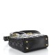 DIOR Crinkled Patent Cannage Small Lucky Badges My Lady Dior Black