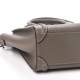 CELINE Drummed Calfskin Nano Luggage Souris