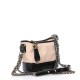 CHANEL Aged Calfskin Quilted Small Gabrielle Hobo Beige Black