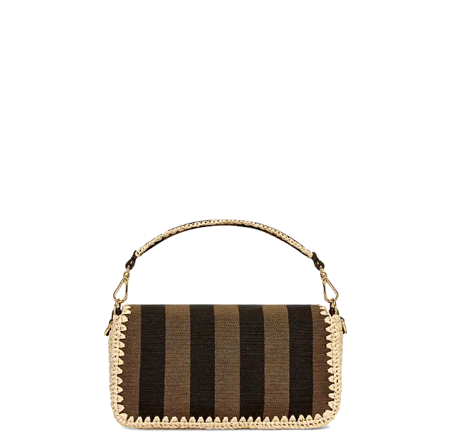 FENDI 1BAGUETTE Brown fabric bag