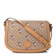 GUCCI X DISNEY GG Supreme Monogram Small Mickey Mouse Shoulder Bag Light Brown