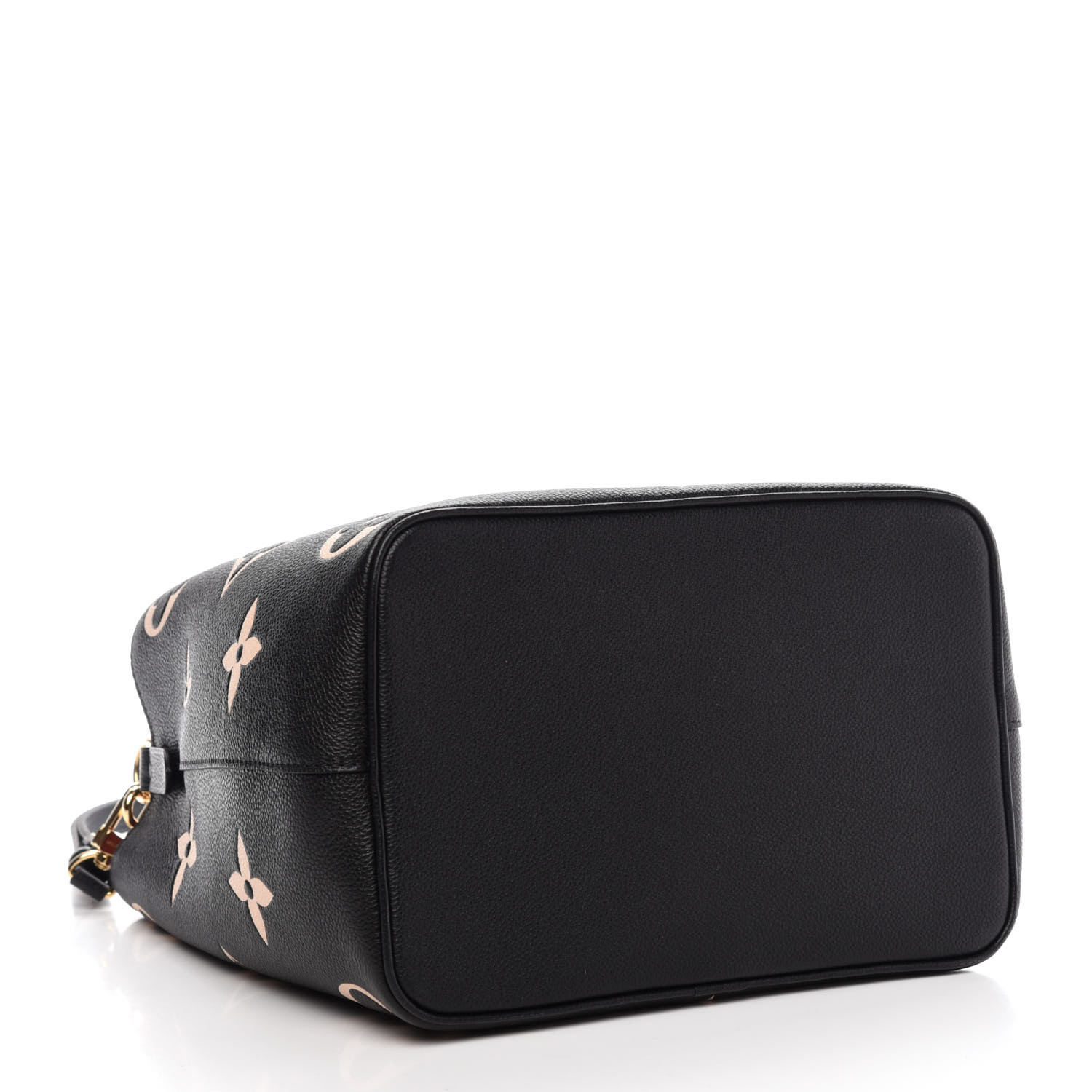 LOUIS VUITTON Empreinte Monogram Giant Neonoe MM Black Beige